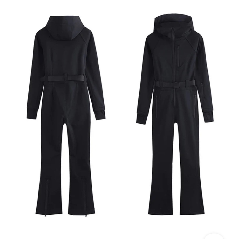 Doorek Women's Slim Ski Jumpsuit × 1
Black / S